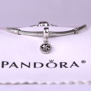 Pandora Sweet 16 Charm Authentic